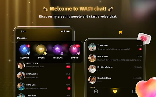 Download Wadi Chat Terbaru – Ruang Obrolan Suara Gratis - Screenshot 7
