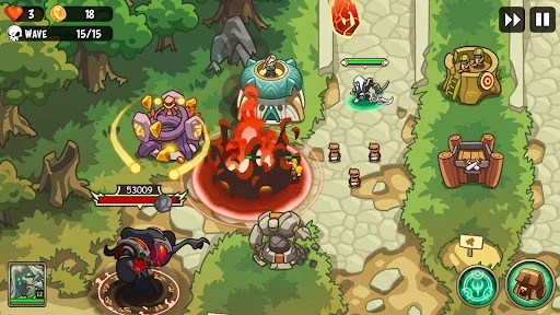Download Empire Warriors TD Terbaru – Game Strategi Offline Seru - Screenshot 2