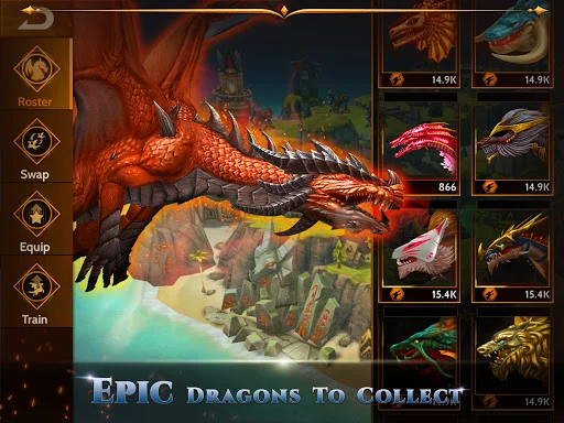 Download War Dragons Terbaru – Bangun Pasukan Naga Terkuat - Screenshot 14