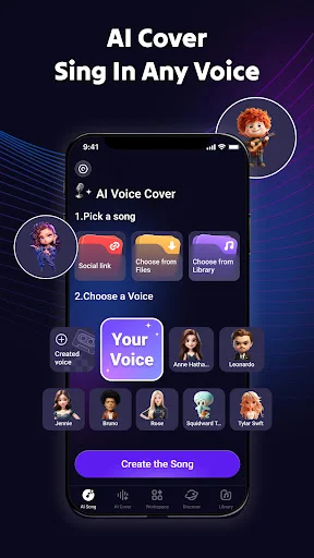 Rythmix: AI Music & Song Maker – Buat Lagu AI Keren Instan - Screenshot 4
