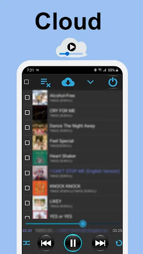 Music Player: Folder Music+ Terbaru – Pemutar Musik Folder Gratis - Screenshot 3
