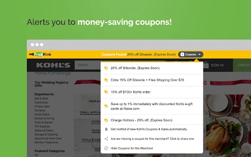 Download PriceBlink Terbaru – Bandingkan Harga & Kupon Gratis - Screenshot 2