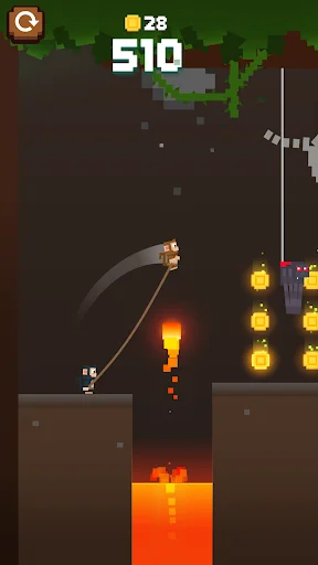 Download Monkey Ropes Terbaru – Game Petualangan Seru & Gratis - Screenshot 4