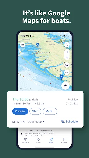 Download Savvy Navvy: Navigasi Laut & Peta GPS Kapal Terbaik - Screenshot 1