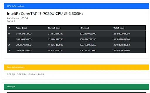 Download System Info Extension Terbaru – Pantau Hardware PC - Screenshot 1