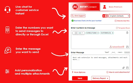 Download Prime Connect WhatsApp Sender – Kirim Pesan Massal Gratis - Screenshot 1