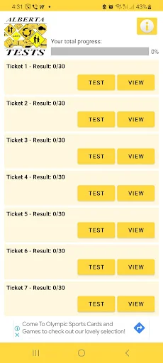 Download Alberta Driver License Tests Terbaru – Latihan Ujian Gratis - Screenshot 2