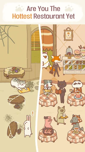 Download Animal Restaurant Terbaru – Game Simulasi Kucing Lucu - Screenshot 16