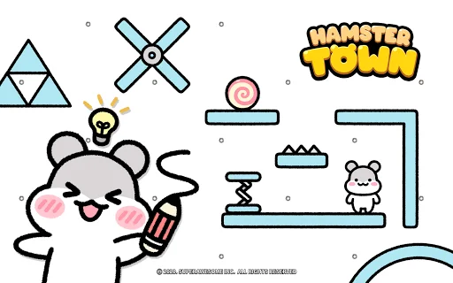 Download Hamster Town Terbaru – Game Puzzle Lucu Gratis - Screenshot 15