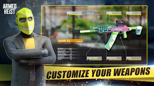 Download Armed Heist APK Terbaru – Game Aksi Menembak Seru - Screenshot 8