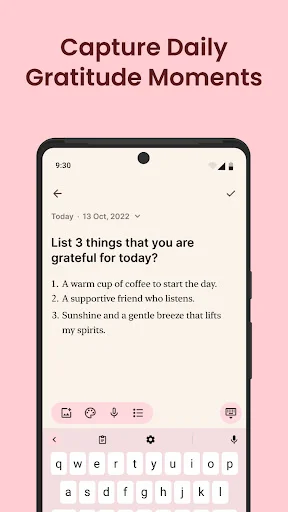 Download Gratitude: Self-Care Journal – Jurnal Harian & Afirmasi - Screenshot 3