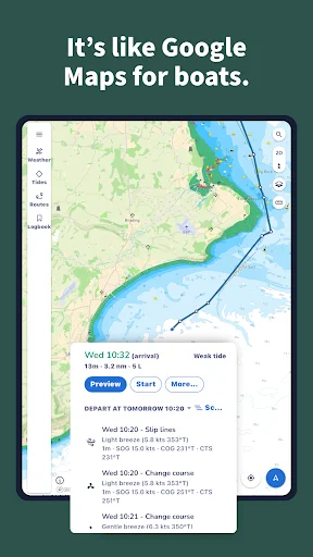 Download Savvy Navvy: Navigasi Laut & Peta GPS Kapal Terbaik - Screenshot 9
