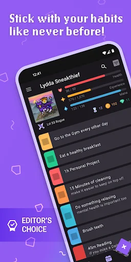 Download Habitica APK Terbaru – Ubah Hidup Jadi Game Seru! - Screenshot 1