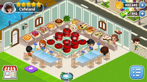 Download Cafeland Terbaru – Game Simulasi Restoran Seru - Screenshot 23