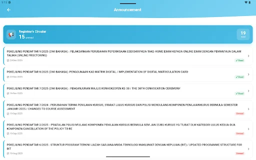 Download myOUM Terbaru – Aplikasi Kuliah Terintegrasi Terbaik - Screenshot 11