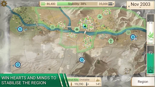 Download Rebel Inc. Terbaru – Simulasi Strategi Paling Menantang - Screenshot 4
