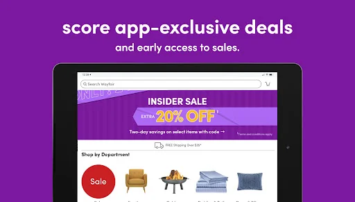 Download Wayfair Terbaru – Belanja Perabot Rumah Hemat & Mudah - Screenshot 9