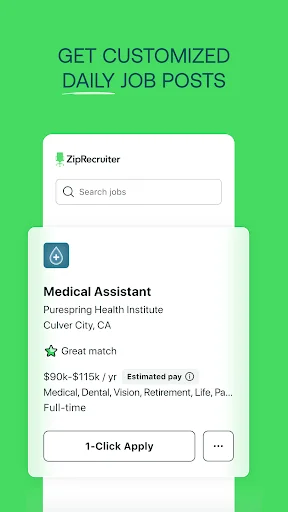 Download Job Search by ZipRecruiter – Cari Kerja Cepat & Mudah - Screenshot 14