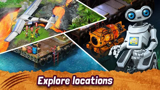 Download Survivors: Match 3・Lost Island – Puzzle Seru Gratis - Screenshot 8