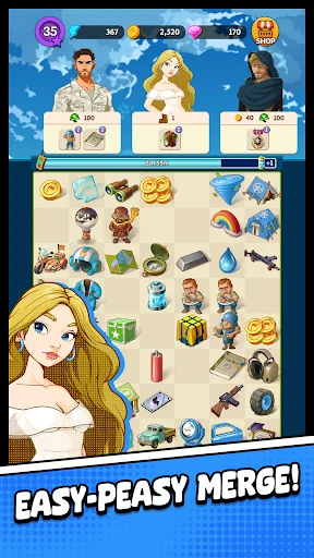Download Black Island: Merge War Terbaru – Game Teka-teki Gratis - Screenshot 9