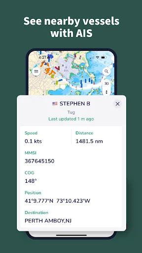 Download Savvy Navvy: Navigasi Laut & Peta GPS Kapal Terbaik - Screenshot 7