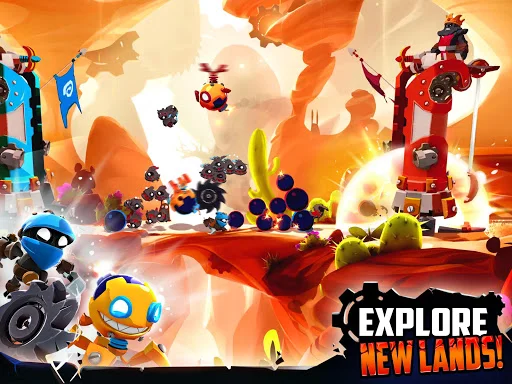 Download Badland Brawl Versi Terbaru – Strategi Seru Gratis - Screenshot 3