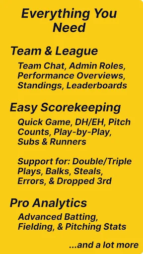 Download ScoreBook – Baseball Scoring Terbaru – Aplikasi Skor Gratis - Screenshot 3