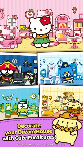 Download Hello Kitty Friends Terbaru – Game Puzzle Lucu Gratis - Screenshot 2