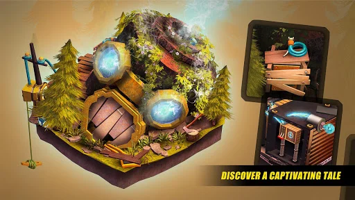 Download Tiny Robots Recharged Terbaru – Game Teka-teki 3D - Screenshot 4