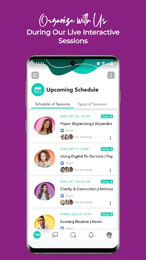 Download Organize & Flow Terbaru – Komunitas & Kelas Eksklusif - Screenshot 2