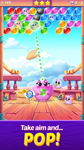 Download Cookie Cats Pop Terbaru – Game Puzzle Kucing Lucu - Screenshot 3