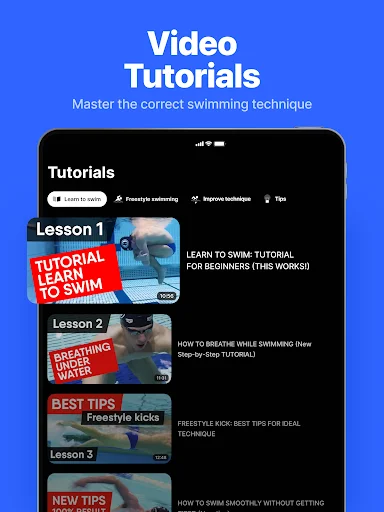 Download SwimUp Terbaru – Pelatih Renang Digital & Latihan Pro - Screenshot 10