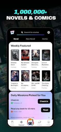 Download WebNovel Terbaru – Baca Novel & Komik Gratis - Screenshot 4