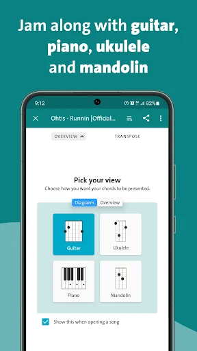 Download Chordify Terbaru – Belajar Kunci Gitar & Piano Gratis - Screenshot 5