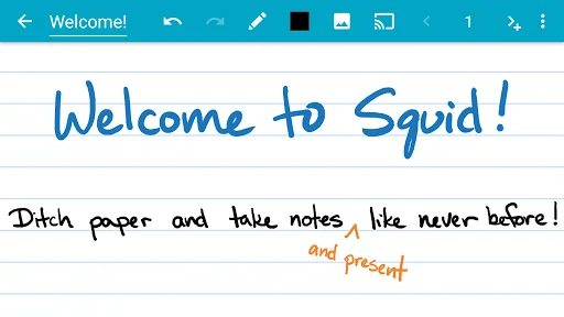 Download Squid Terbaru – Aplikasi Catatan Tangan & PDF Terbaik - Screenshot 1