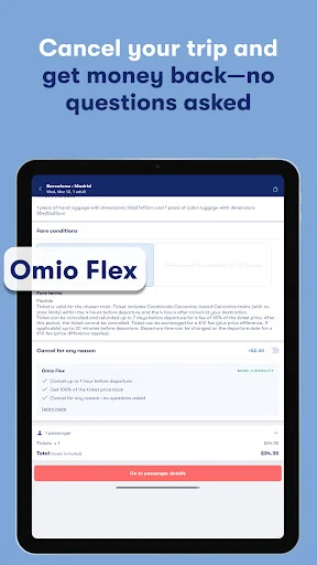 Download Omio: Pesan Tiket Kereta, Bus, & Pesawat Termurah - Screenshot 19