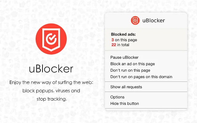 Download uBlocker Terbaru – Adblock Chrome Paling Ampuh & Cepat - Screenshot 2