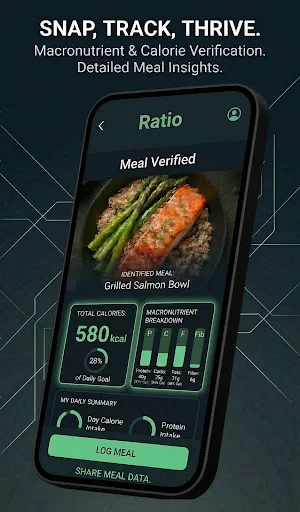 Download Ratio: Food & Calorie Tracker Terbaru – Aplikasi Diet AI - Screenshot 1