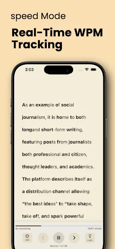 Download Speed Read & Focus: ReadFast Terbaru – Baca Cepat Gratis - Screenshot 6