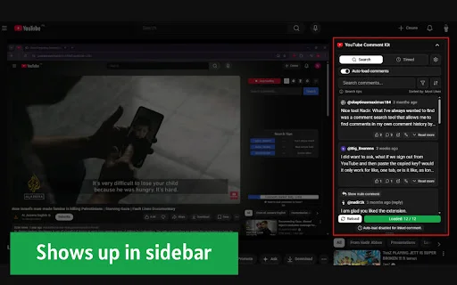 Download YouTube Comment Kit – Cari Komentar & Fitur Canggih - Screenshot 2