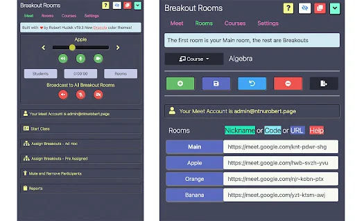 Google Meet Breakout by Robert Hudek – Kelola Kelas Virtual Gratis - Screenshot 1