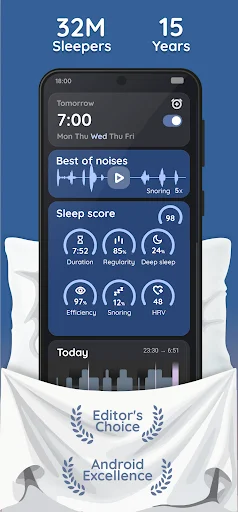 Download Sleep as Android Terbaru – Aplikasi Alarm Pintar - Screenshot 1