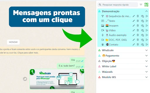 WhaScale: CRM WhatsApp Web Terbaik untuk Bisnis & Produktivitas - Screenshot 3