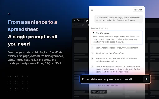 Chat4Data: Scraper Web AI Terbaik Tanpa Coding – Unduh Sekarang - Screenshot 5
