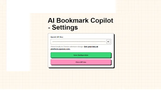 AI Bookmark Copilot: Rapikan Bookmark Browser Anda dengan AI - Screenshot 3