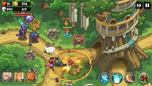 Download Empire Warriors TD Terbaru – Game Strategi Offline Seru - Screenshot 1