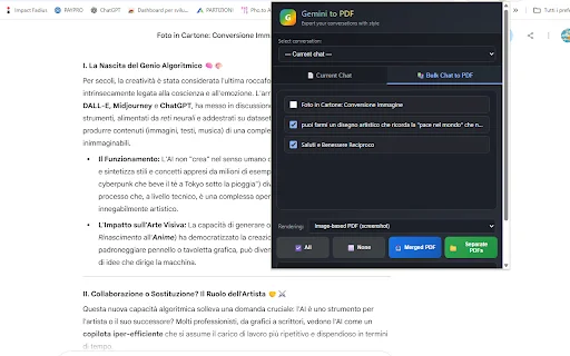 Download Gemini to PDF Saver – Ekspor Chat Gemini ke PDF Mudah - Screenshot 3