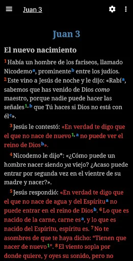 Download NBLA Nueva Biblia d/L Américas APK – Alkitab Spanyol - Screenshot 5