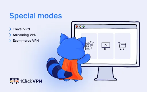Download 1ClickVPN Chrome Terbaru – VPN Gratis & Aman 2025 - Screenshot 5
