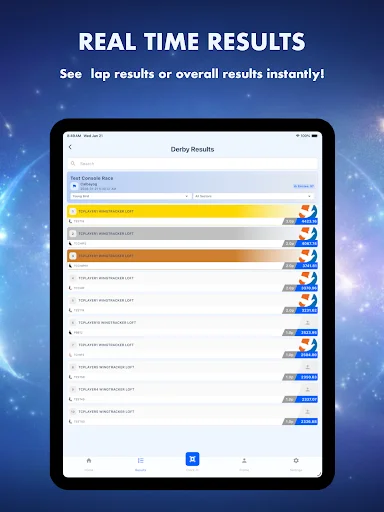 Unduh Wing Tracker Terbaru – Manajemen Balap Merpati Profesional - Screenshot 9